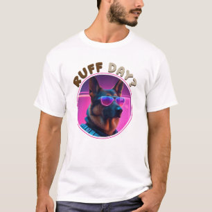 T-shirt Chemises de chien mignonnes Drôle Chien Tee Ch
