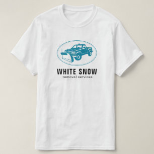 T-shirt Chemises de compagnie de déblaiement de neige