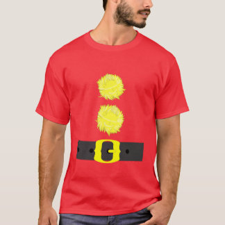 T-shirt Chemises de costume d'Elf de l'aide de Père Noël