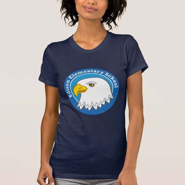 T-shirt Chemises de dames Eagle (foncées) (Devant)