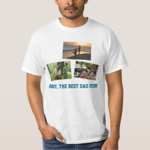 T-shirt Chemises de Fête des pères personnalisées AJOUTER