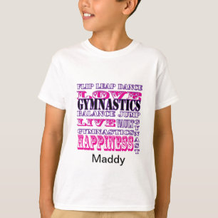 T-shirt Chemises de gymnastique personnalisées