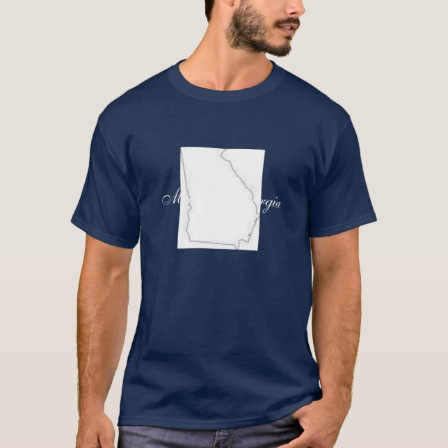 T-shirt Chemises de la Géorgie (Devant)