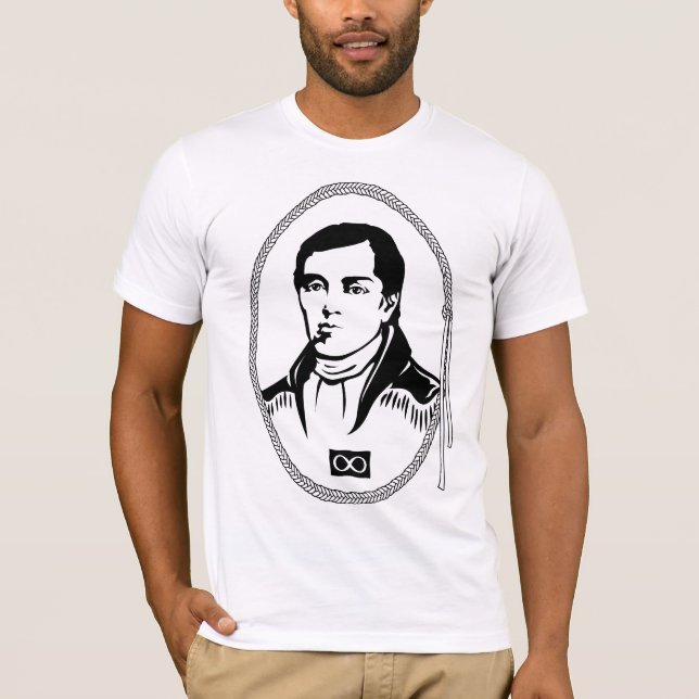 T-shirt Chemises de la Nation métisse Cuthbert Grant T-shi (Devant)