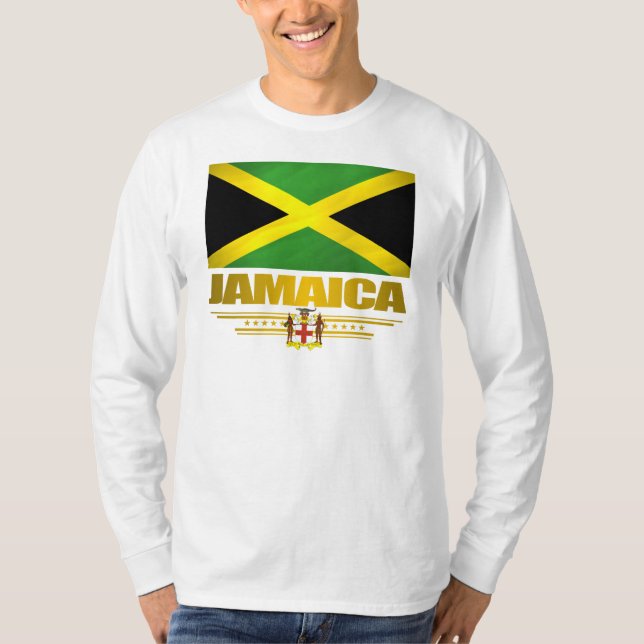 T-shirt Chemises de la Pride jamaïcaine (Devant)