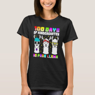 T-shirt Chemises de lama pour la 100e journée de maternell
