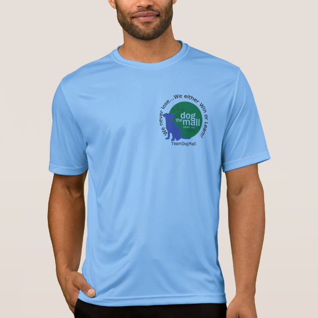 T-shirt Chemises de mail de chien d'équipe (Devant)