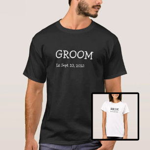 T-shirt Chemises de mariée et de chambre 2
