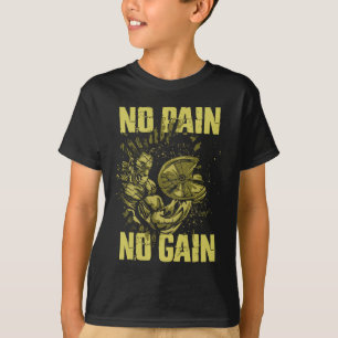 T-shirt Chemises de musculation pour hommes Sans douleur, 