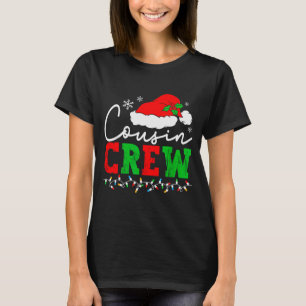 T-shirt Chemises de Noël de l'équipage de cousins ​​Corres