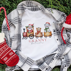 T-shirt Chemises de Noël Monogrammes Correspondantes