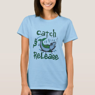 T-shirt Chemises de pêche de capture et de déverrouillage