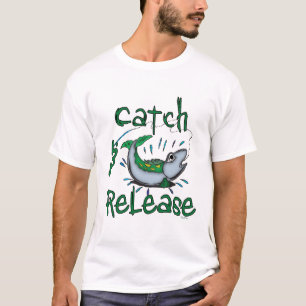 T-shirt Chemises de pêche de capture et de déverrouillage