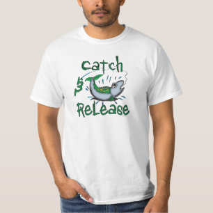 T-shirt Chemises de pêche de capture et de déverrouillage