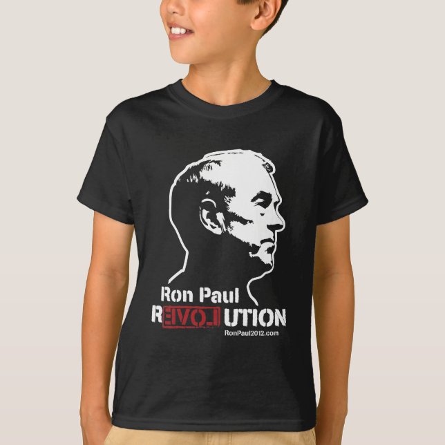 T-shirt Chemises de révolution de Ron Paul (Devant)