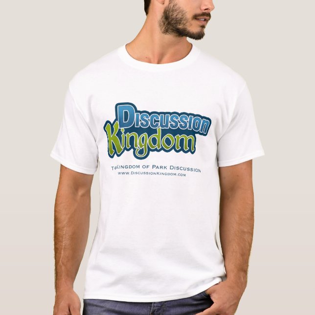 T-shirt Chemises de royaume de discussion (Devant)
