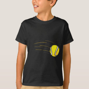 T-shirt Chemises de tennis d'enfants - la balle de tennis