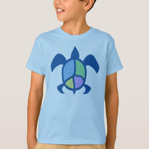 T-shirt Chemises de tortue marine de la paix