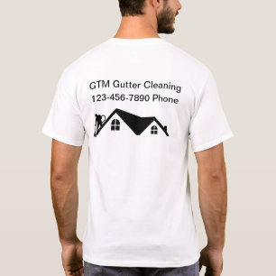 T-shirt Chemises de travail du logo de l'entreprise du per