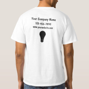 T-shirt Chemises de travail pour électriciens