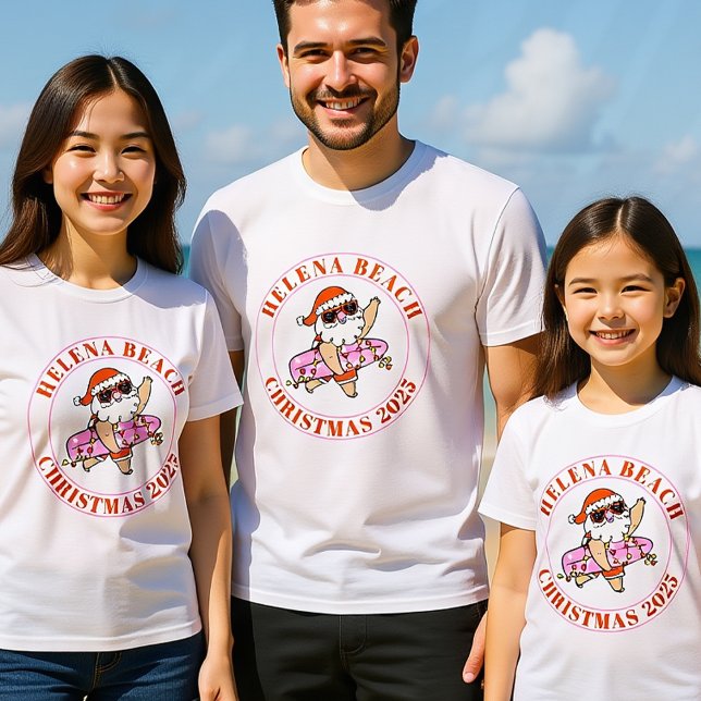 T-shirt Chemises de vacances de Noël en famille (Créateur téléchargé)