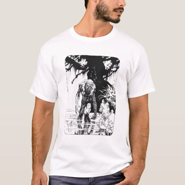 T-shirt Chemises de zombi de marais (Devant)
