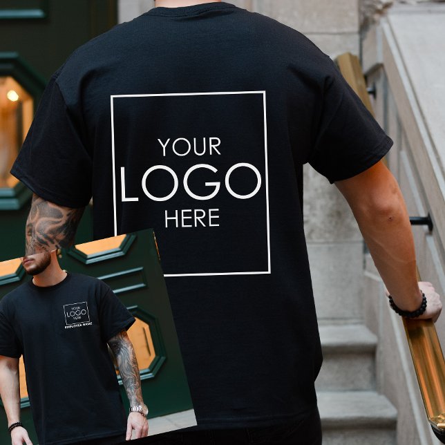 T-shirt Chemises d'entreprise avec logo Nom de l'employé p (Créateur téléchargé)