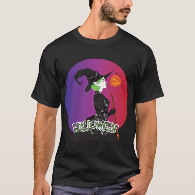 T-shirt Chemises d'Halloween (Devant)