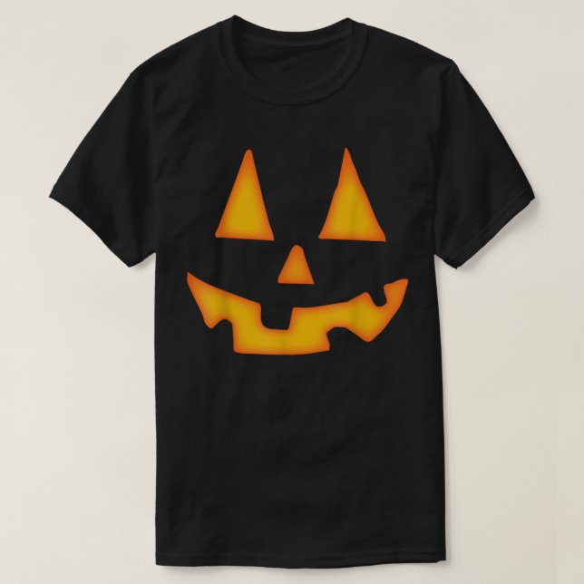 T-shirt Chemises d'Halloween citrouilles pour hommes femme (Design devant)