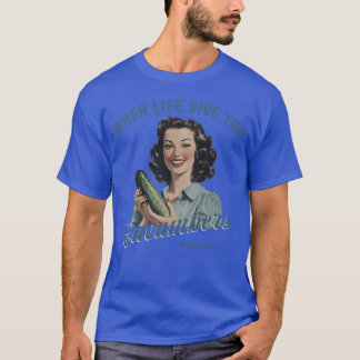 T-shirt Chemises d'humour pour adultes Quand la vie vous d