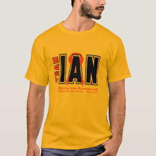 T-shirt Chemises d'Ian 5K d'équipe
