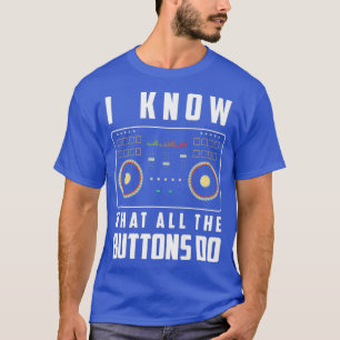 T-shirt Chemises DJ Techno Shirt Pour Hommes Femmes Enfant