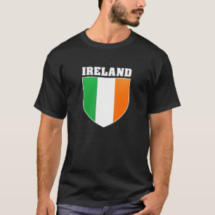 T-shirt Chemises d'obscurité de bouclier de l'Irlande