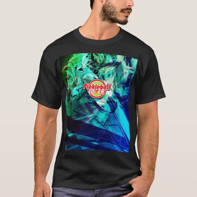 T-shirt chemises d'options Pickleball Lover 2A (Devant)