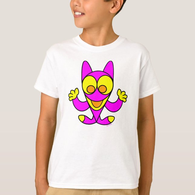 T-shirt chemises drôles pour enfants (Devant)