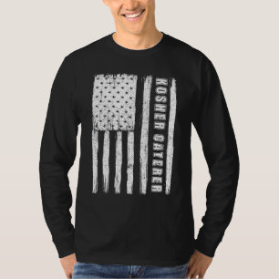 T-shirt Chemises du 4 juillet pour hommes drapeau américai