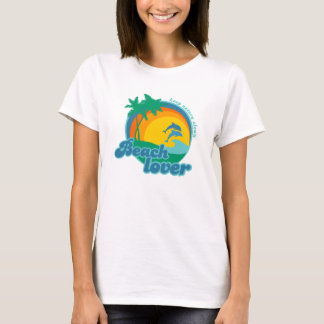 T-shirt Chemises du Rétro Beach Lover