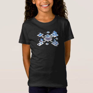 T-Shirt chemises élégantes pour enfants