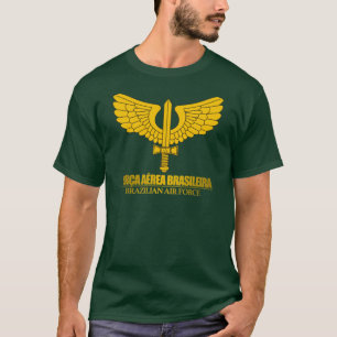 T-shirt Chemises Emblem De L'Armée De L'Air Brésilienne