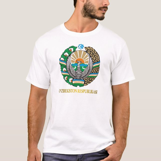 T-shirt Chemises en COA Ouzbékistan (Devant)