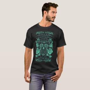 T-shirt Chemises en iris à crâne de sucre géniales