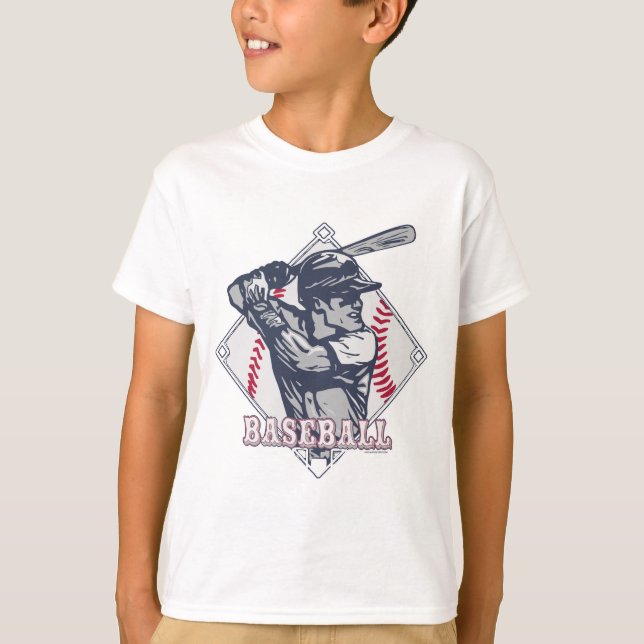 T-shirt Chemises et cadeaux de baseball rétro (Devant)