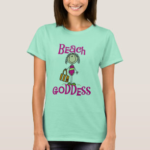 T-shirt Chemises et cadeaux de déesse de plage