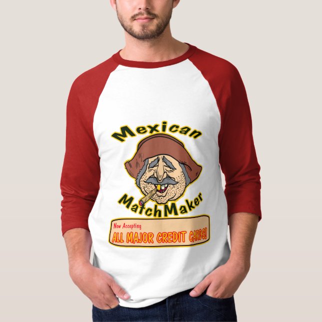 T-shirt Chemises et cadeaux mexicains de marieur de Cinco (Devant)