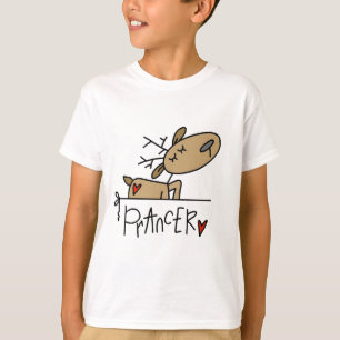 T-shirt Chemises et cadeaux Prancer Reindeer