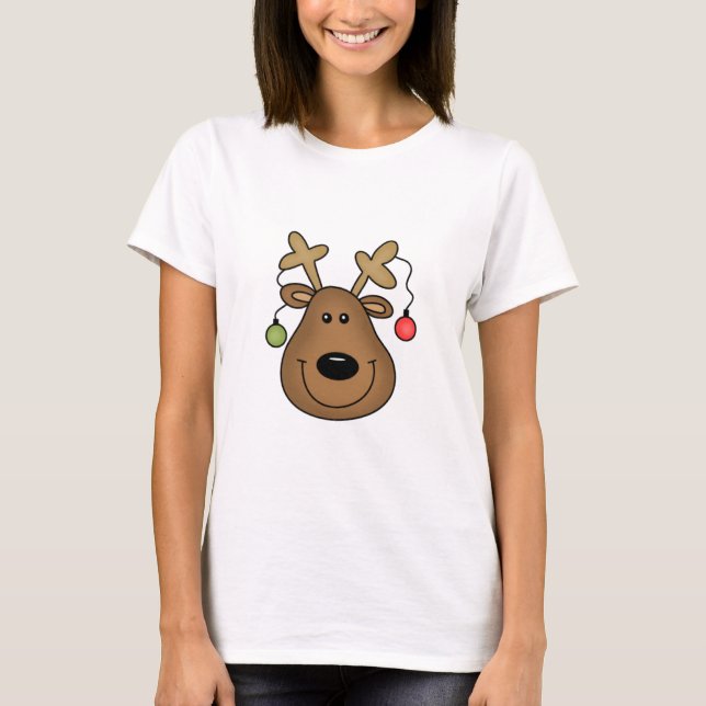 T-shirt Chemises et cadeaux Reindeer (Devant)