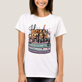 T-shirt Chemises femmes d'anniversaire