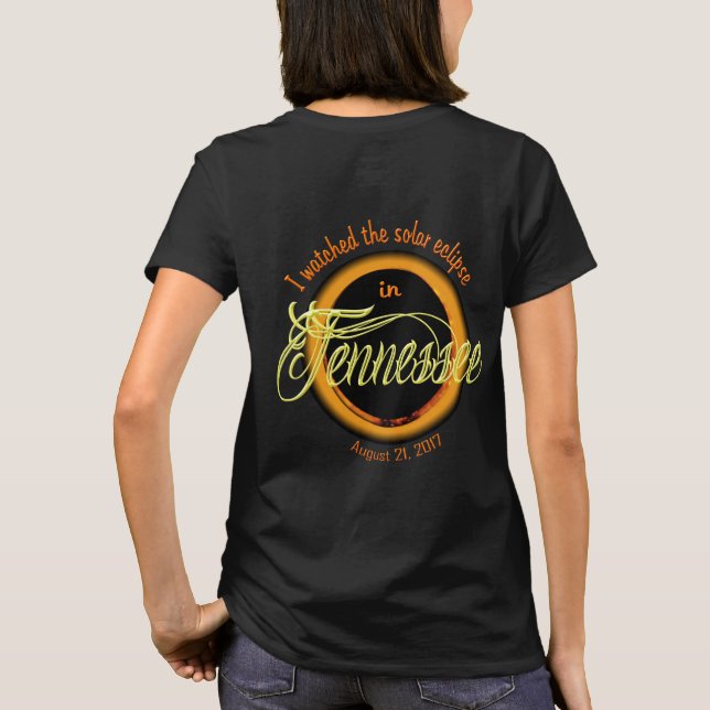 T-shirt Chemises femmes de Watched Solar Eclipse TN (Dos)