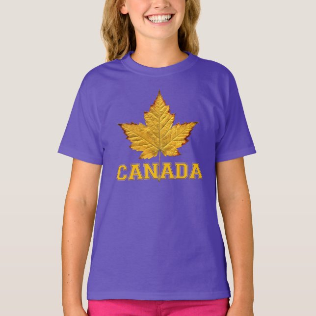 T-shirt Chemises Feuille d'érable Sweatshirt Cool Canada p (Devant)