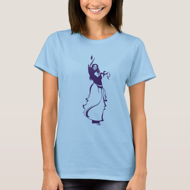T-shirt Chemises gitanes de partie de Chambre (Devant)